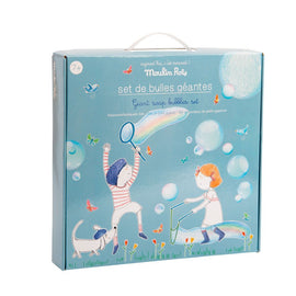 MOULIN ROTY Giant soap bubbles set “Aujourd'hui c'est mercredi“