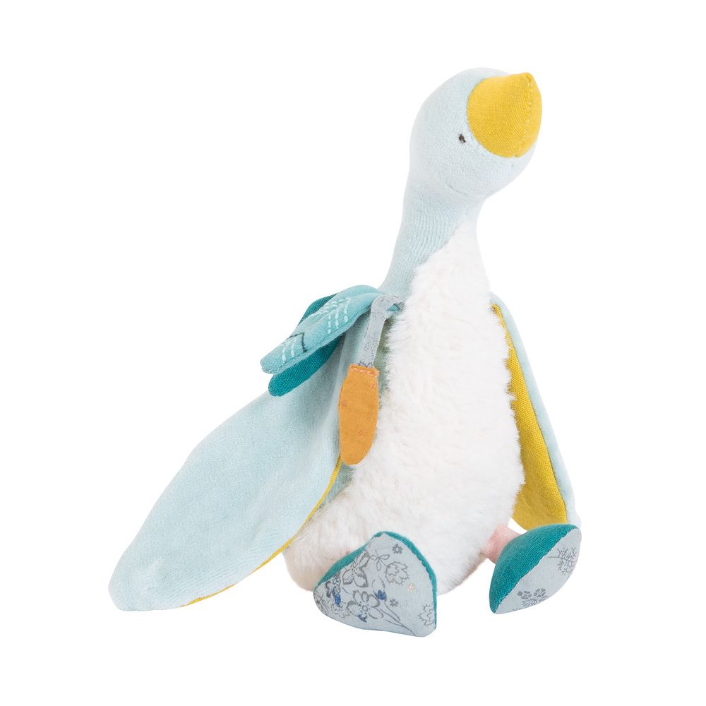 MOULIN ROTY Soft Toy Plumette the goose “Le voyage d'Olga”