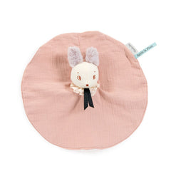 MOULIN ROTY Baby comforter pink mouse “Après la pluie“