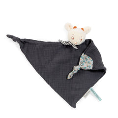 MOULIN ROTY Baby comforter grey sheep “Après la pluie“