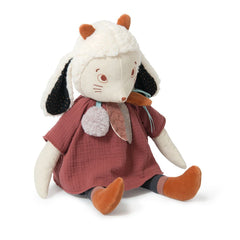 MOULIN ROTY Soft toy sheep Fenouil “Après la pluie“