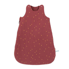 MOULIN ROTY Baby sleeping bag terracotta 70cm “Après la pluie“