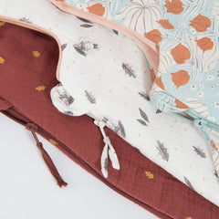 MOULIN ROTY Baby sleeping bag cream 70cm “Après la pluie“