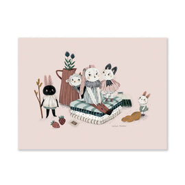 MOULIN ROTY Poster At Home 30x40cm 