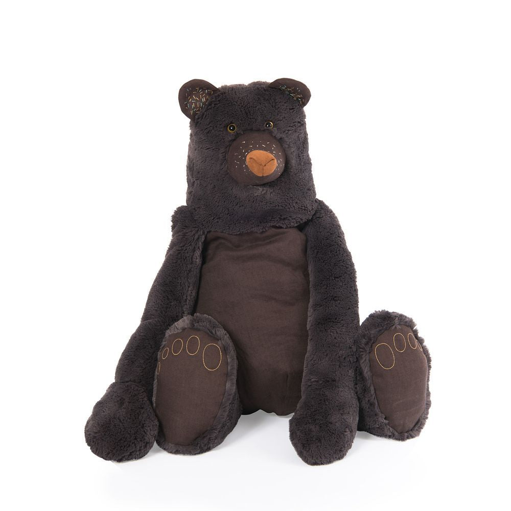 MOULIN ROTY Bear doll giant bear Mimosa “Rendez-vous chemin du loup“