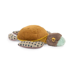 MOULIN ROTY Soft toy small turtle “Tout autour du monde“