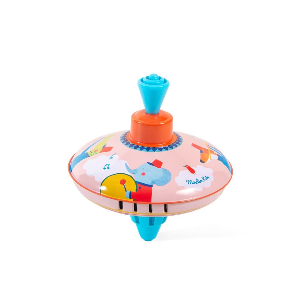 MOULIN ROTY Small spinning top “Jouets métal“