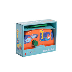 MOULIN ROTY Musical bus “Jouets métal“