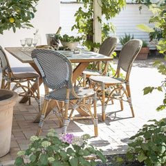 SIKA DESIGN Dining Chair Isabell Rattan