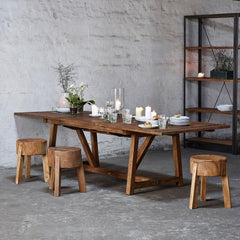 SIKA DESIGN Extandable Dining Table Lucas Teak 200/280cm