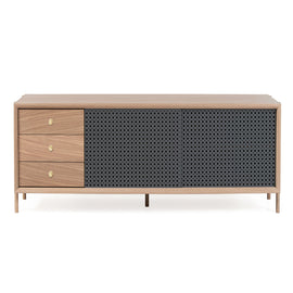 HARTO Sideboard Gabin Oak Version Slate Grey 162cm