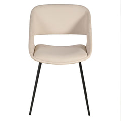 ZAGO Dining chair Ada metal legs fabric