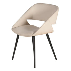 ZAGO Dining chair Ada metal legs fabric