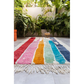 AFK LIVING Handmade Berber Rug New York Multicolor