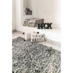 AFK LIVING Handmade Berber Rug Jemaa Grey