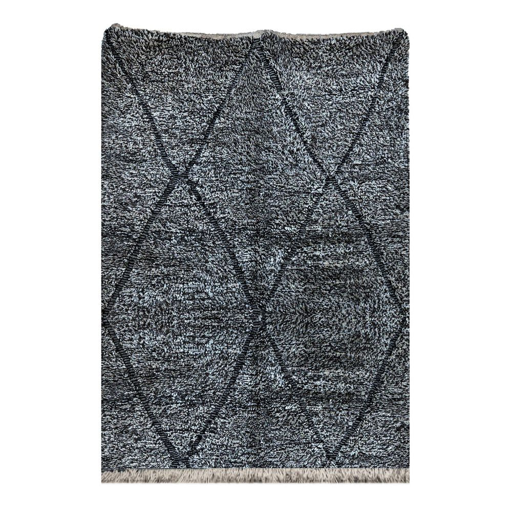 AFK LIVING Handmade Berber Rug Jemaa Grey