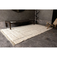 AFKLIVING Handmade Berber Rug El Badi Beige