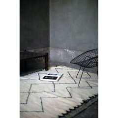 AFK LIVING Handmade Berber Rug Riad Beige
