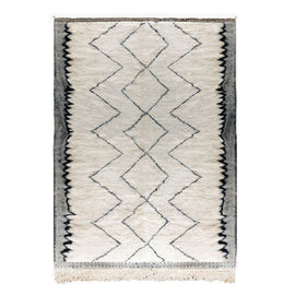AFK LIVING Handmade Berber Rug Riad Beige