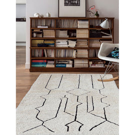 AFK LIVING Handmade Berber Rug Casablanca Ivory