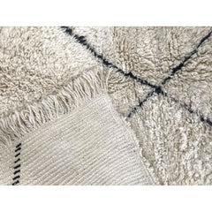 AFK LIVING Handmade Berber Rug Casablanca Ivory