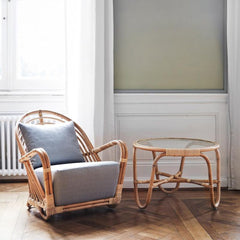 SIKA DESIGN Lounge Armchair Charlottenborg Rattan