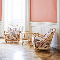 SIKA DESIGN Lounge Armchair Charlottenborg Rattan