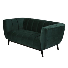 ZAGO Sofa 2-seater Amaro metal legs velvet