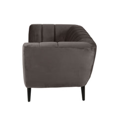 ZAGO Sofa 2-seater Amaro metal legs velvet