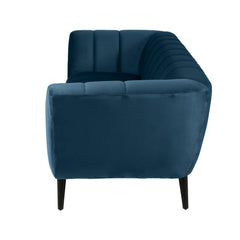 ZAGO Sofa 3-seater Amaro metal legs velvet
