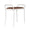 MAZE Stool Anyone White / Vintage Cognac