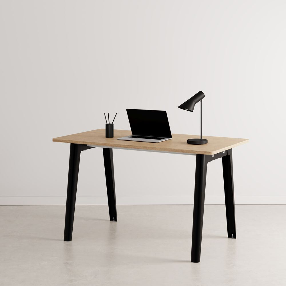 TIPTOE Desk New Modern Oak Steel Legs 130cm