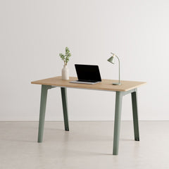 TIPTOE Desk New Modern Oak Steel Legs 130cm