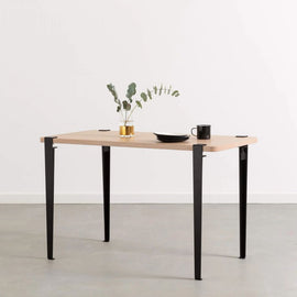 TIPTOE Dining Table Lobo Oak Steel Legs 120cm