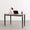 TIPTOE Desk Monochrome Oak Steel Legs 120cm