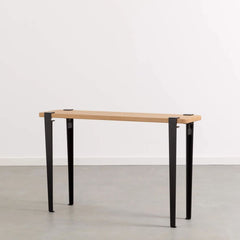 TIPTOE Console Table Lima Oak Steel Legs