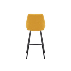 ZAGO Bar Stool Bari metal legs polyester fabric 67cm