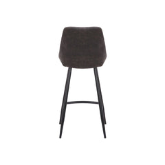 ZAGO Bar Stool Bari metal legs velvet 67cm