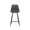 ZAGO Bar Stool Bari metal legs polyester fabric 67cm