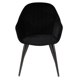 ZAGO Armchair Bari metal legs velvet