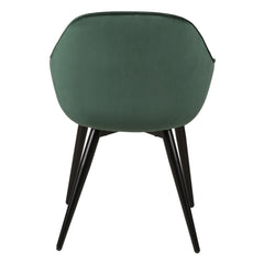 ZAGO Armchair Bari metal legs velvet