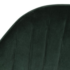 ZAGO Armchair Bari metal legs velvet