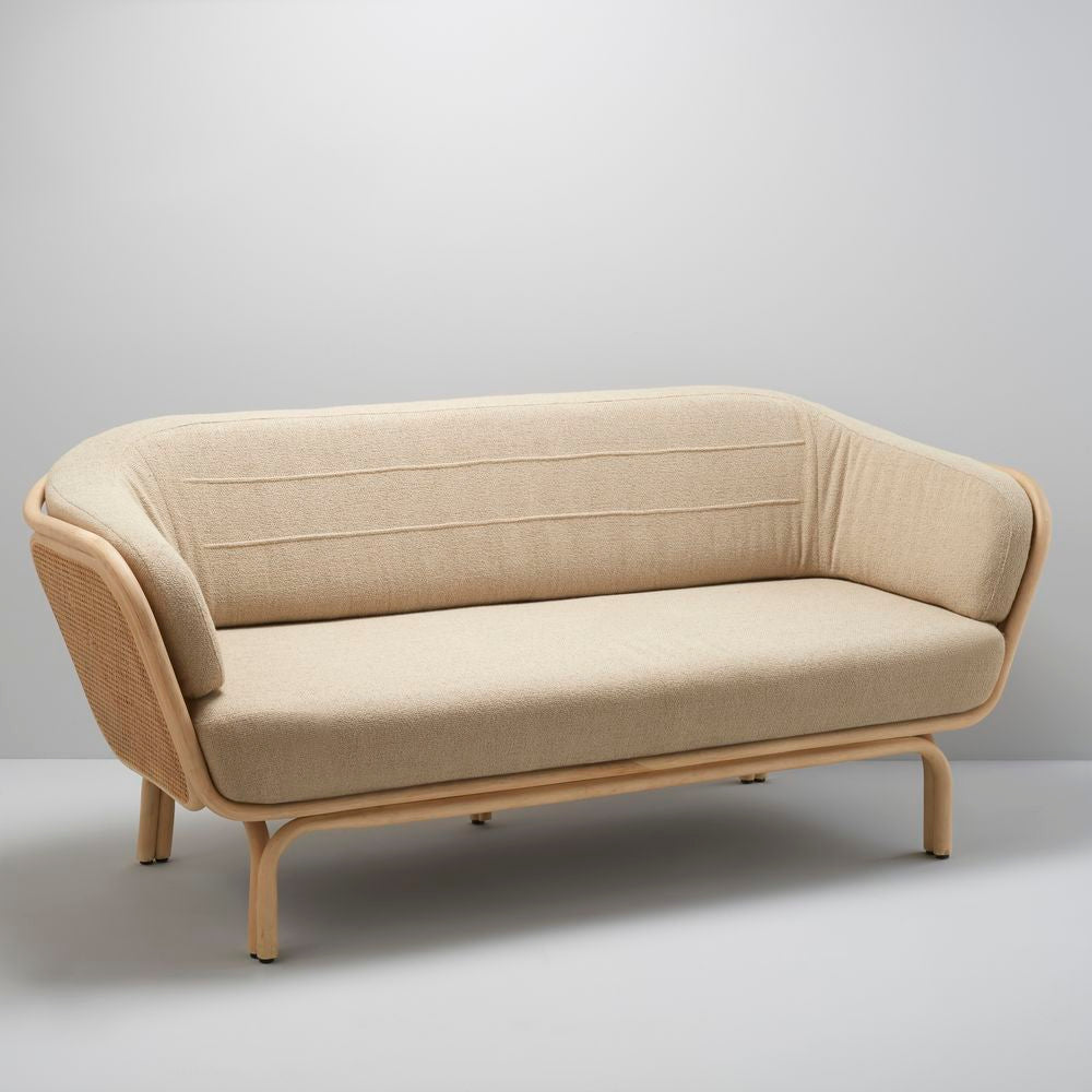 ORCHID EDITION Sofa Boa Rattan Brema Fabric