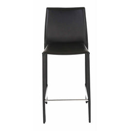 ZAGO Bar Stool Boréale metal legs leatherette 67cm