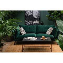ZAGO Coffee Table Expo black metal 110cm