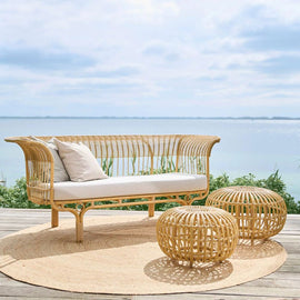 SIKA DESIGN Sofa Belladonna Rattan Outdoor