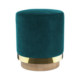 RED EDITION Stool Peacock Blue