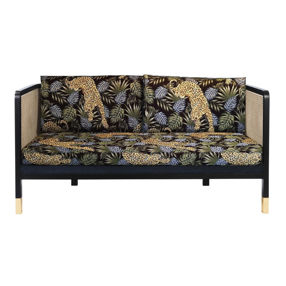 RED EDITION Sofa Cane 160 Jungle Leopard