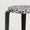 TIPTOE Stool Mi Lou Recycled Plastic Macchiato Steel Legs 66cm