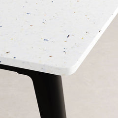 TIPTOE Dining Table New Modern Recycled Plastic Steel 190cm